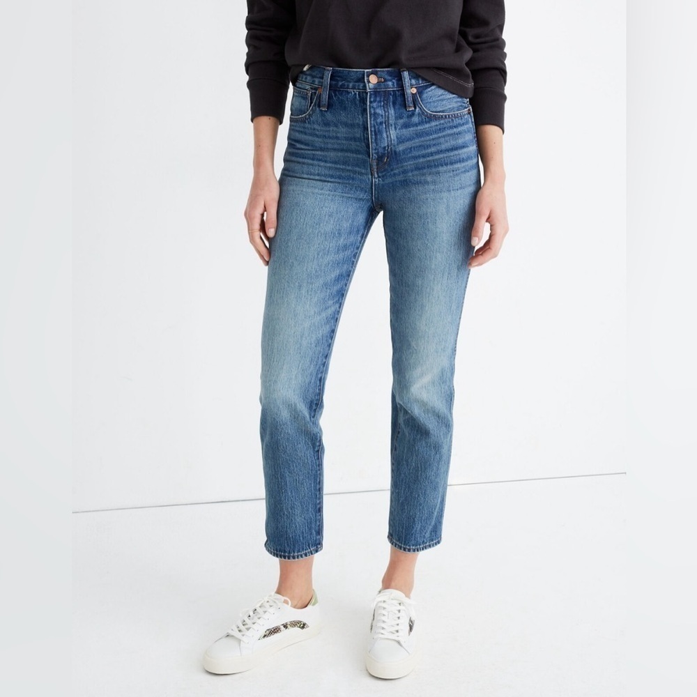 Madewell Rigid Stovepipe Jeans in Portsmouth Wash  , sz 31